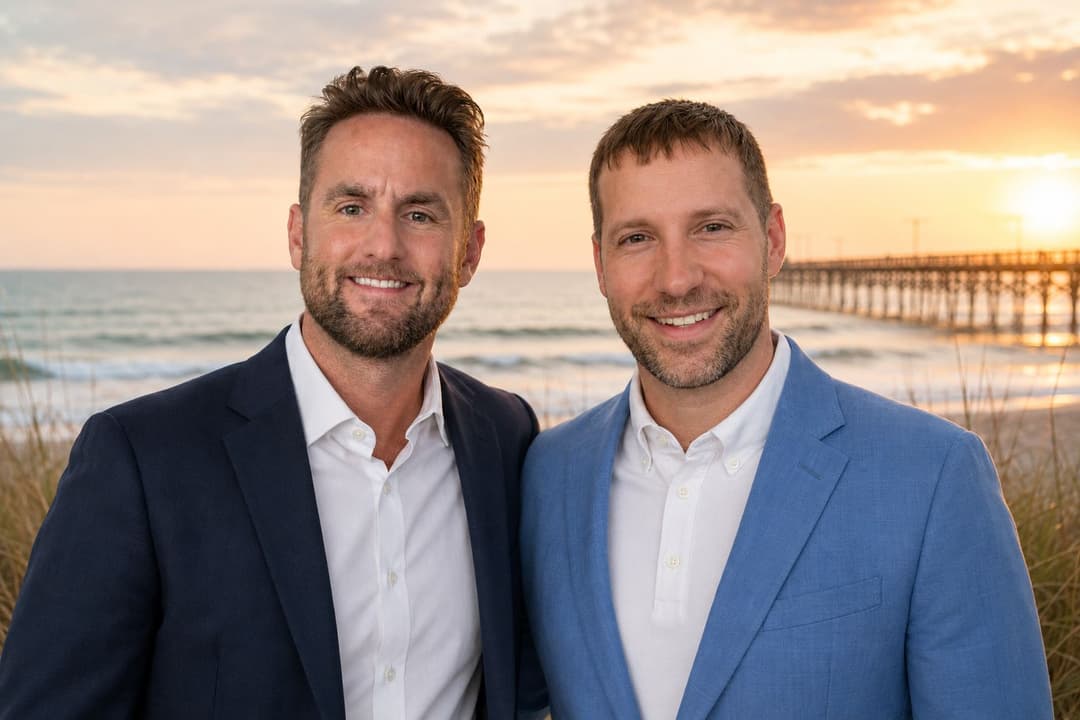Brett Hahn and Jared Stone, Oak Island AI founders